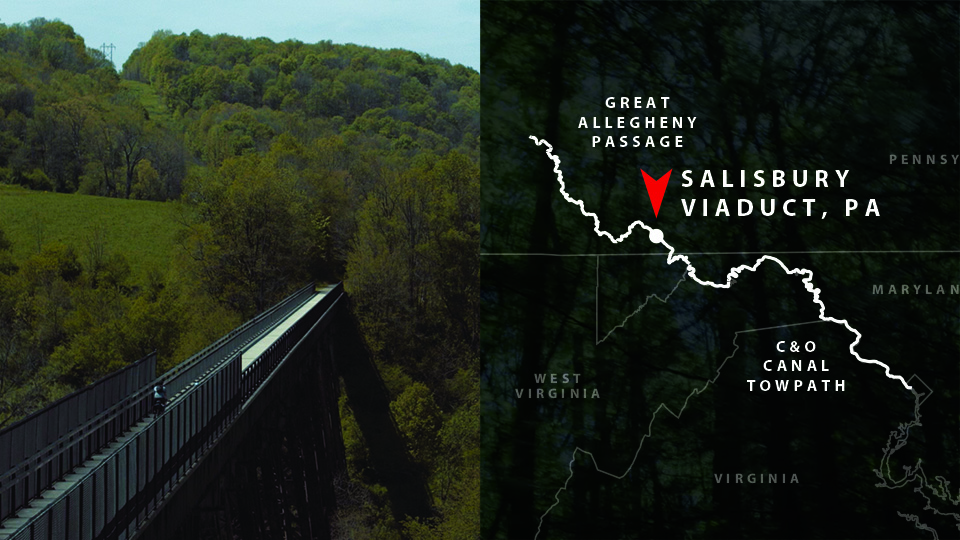 Salisbury Viaduct, PA • GAP MILE 34
