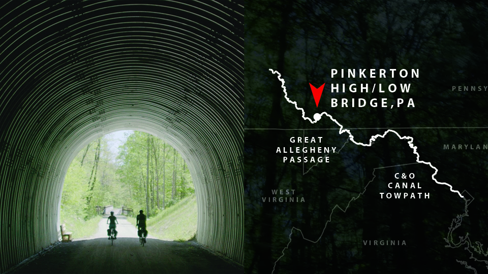 Pinkerton High/Low Bridge, PA • GAP MILE 51