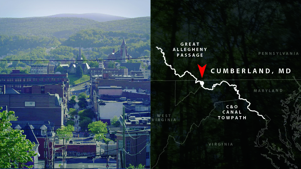 Cumberland, MD • GAP MILE 0 | C&O MILE 184