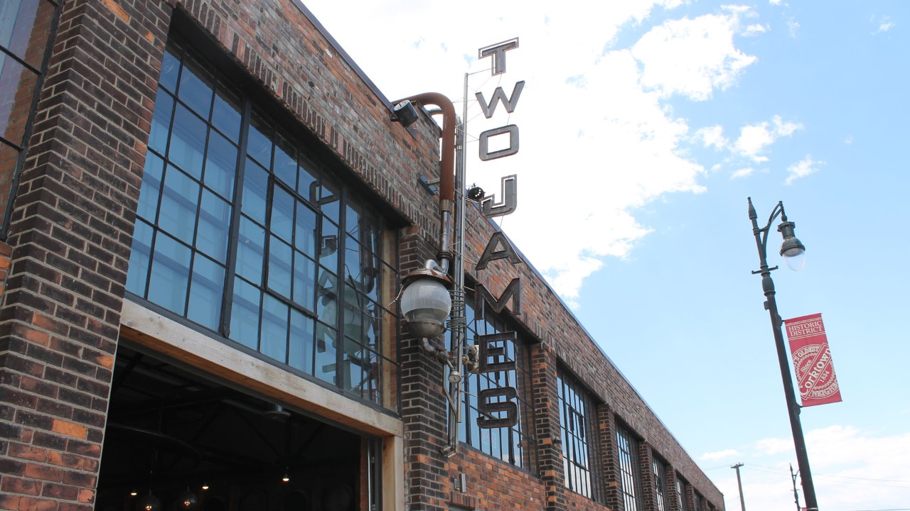 The excellent whiskey (and more) at this distillery is used in drinks served around the neighborhood.