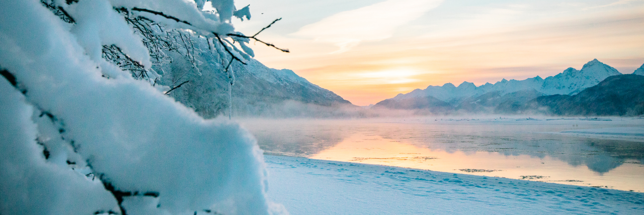 Alaskan sunset