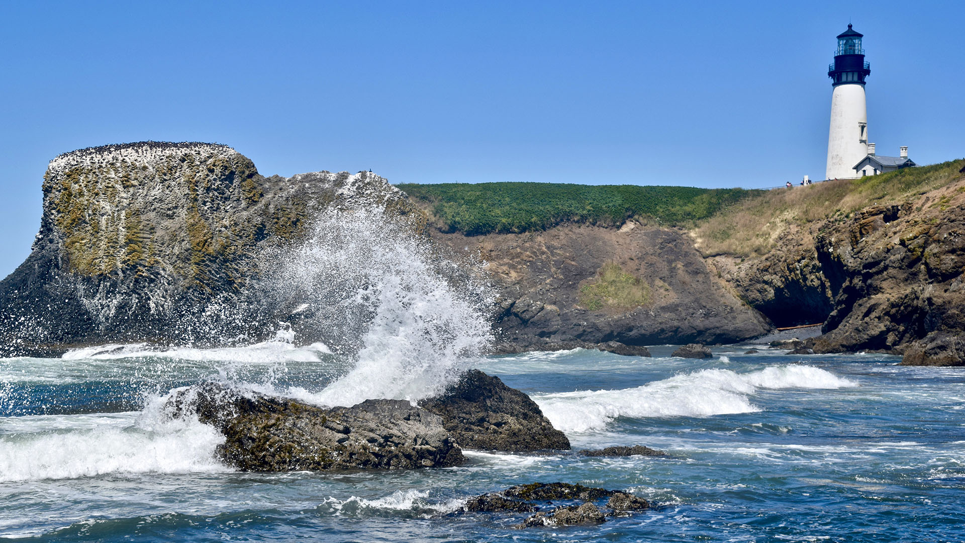 Le phare de Yaquina Head est le plus haut phare de l’Oregon.