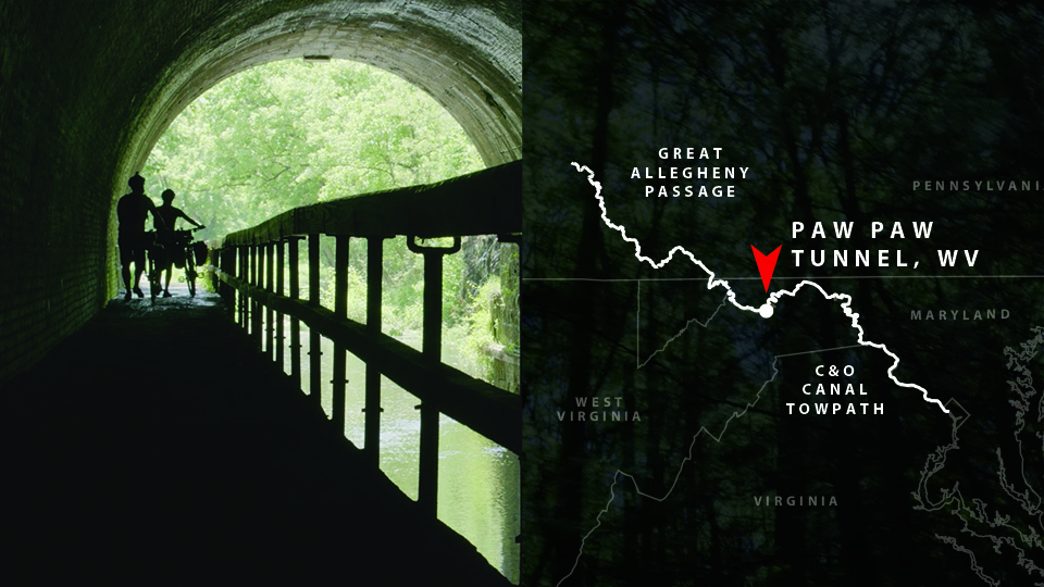Paw Paw Tunnel, WV • C&O MILE 156.5
